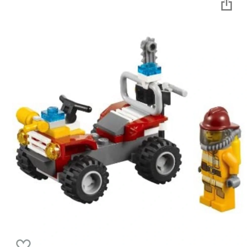 Lego 4427 Firefighter ATV Set - Picture 4 of 4